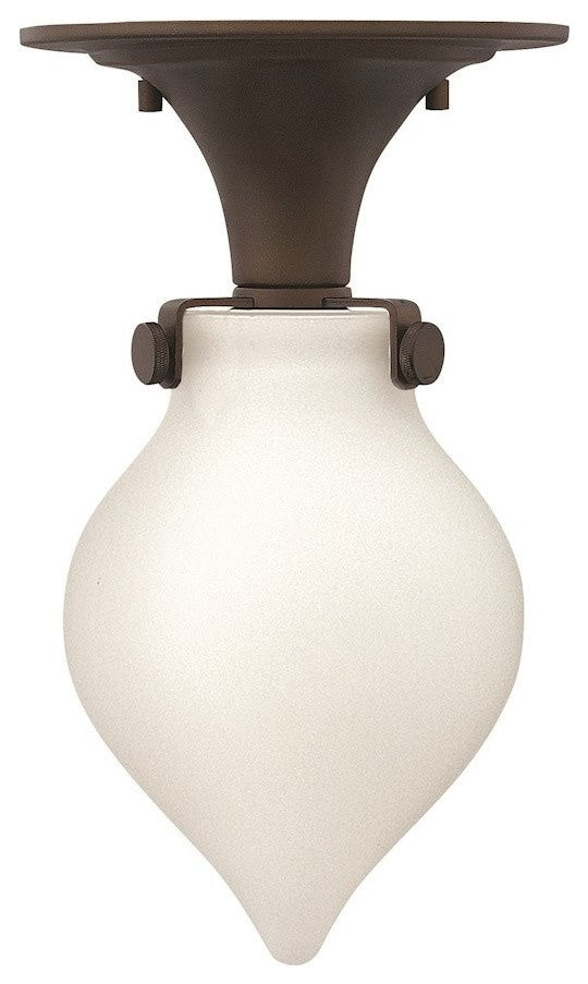 Hinkley 3145 Congress 1-Light Flush Mount, Oil Rubbed Bronze