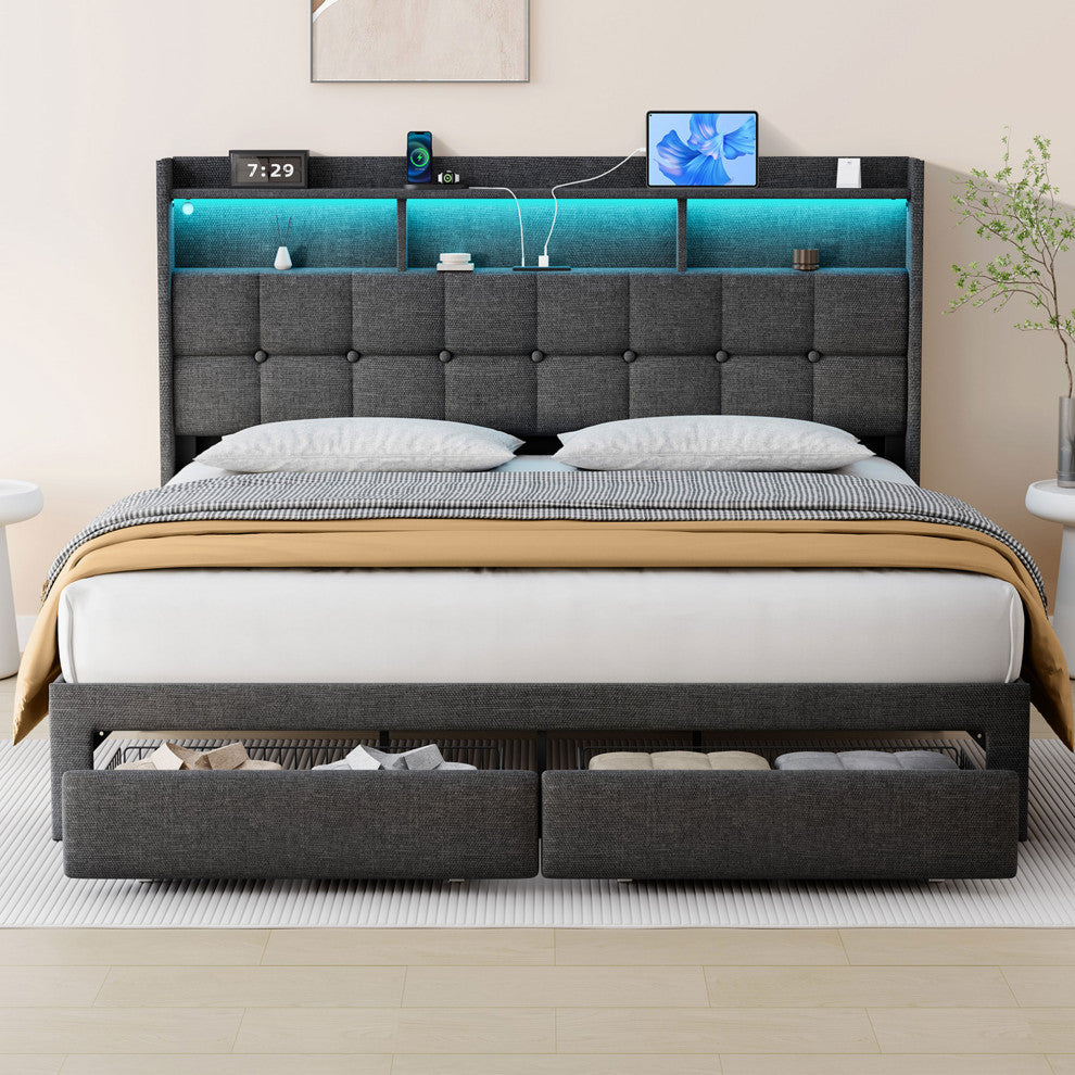 Gewnee King Bed Frame
