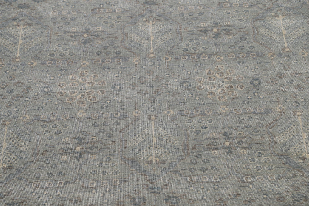 Geometric Ziegler Oushak Turkish Traditional Area Rug Wool Carpet 10x13