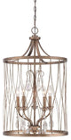 Minka-Lavery 4405-581 5 Light Pendant West Liberty Olympus Gold