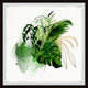 "Garden Gateway" Framed Painting Print, 12x12