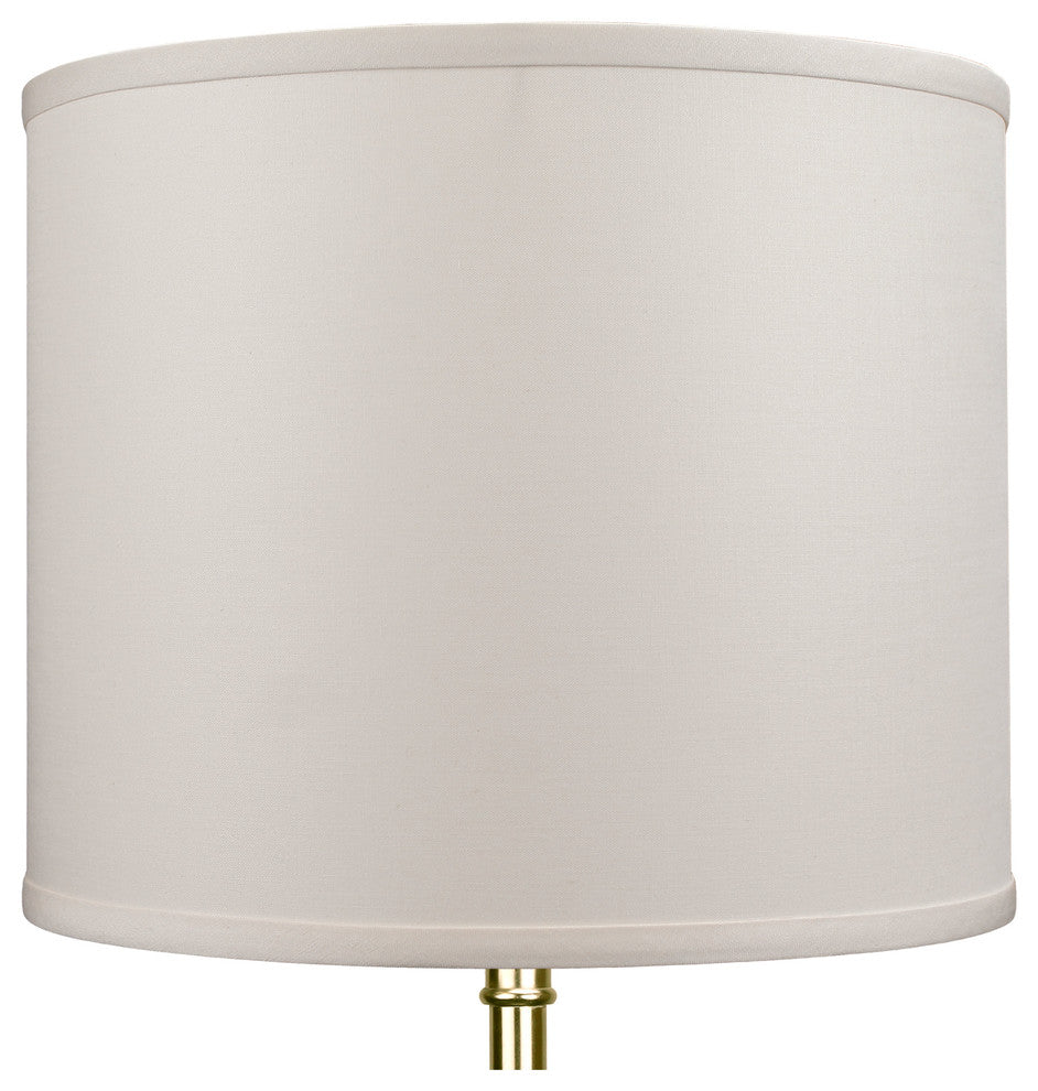 Fenchel Shades, 12"x12"x10" Spider Attachment Drum Lamp Shade, Linen