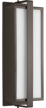 Diverge Collection 2-Light Medium Wall Lantern, Architectural Bronze