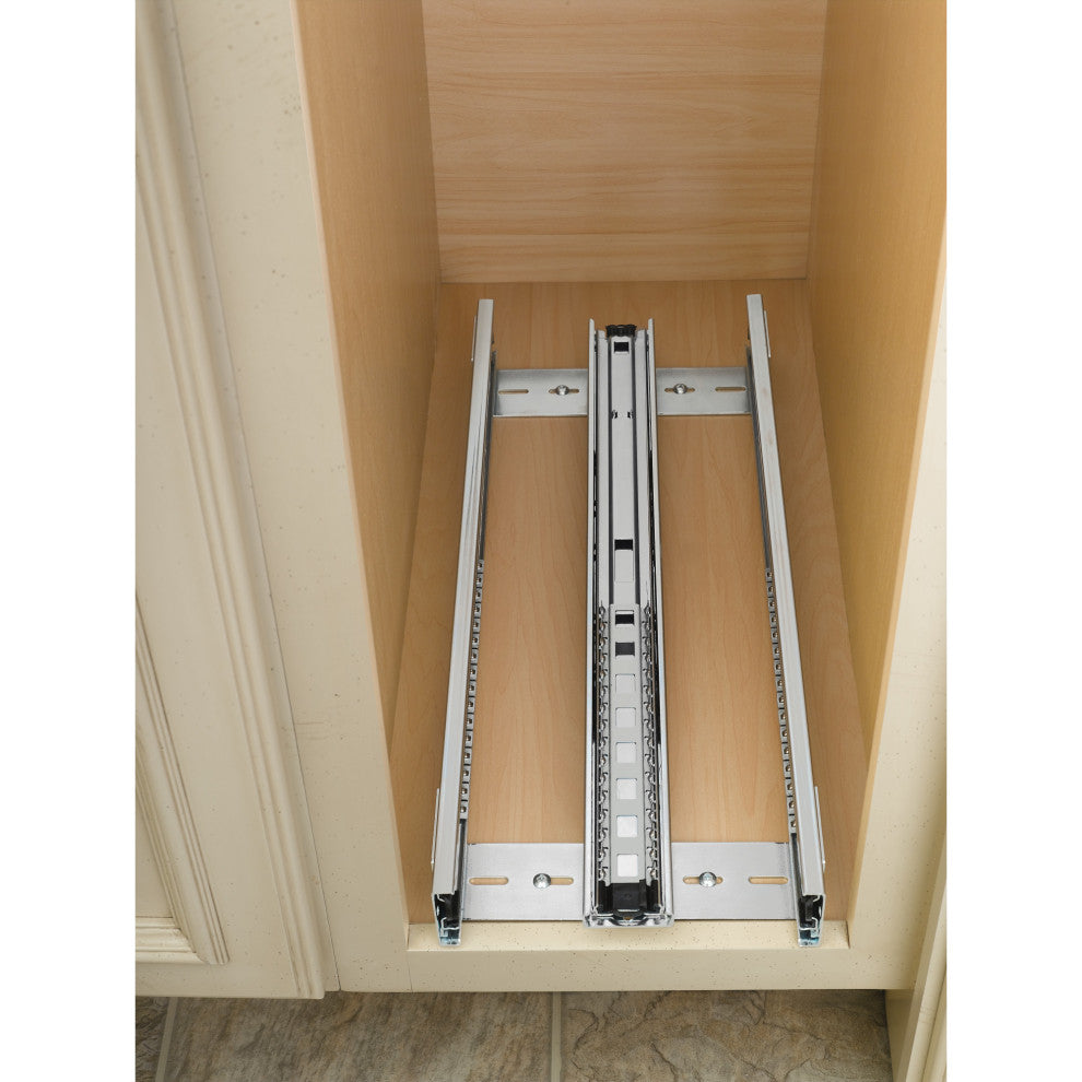 Wood Base Cabinet Pull Out Organizer, 6.5"