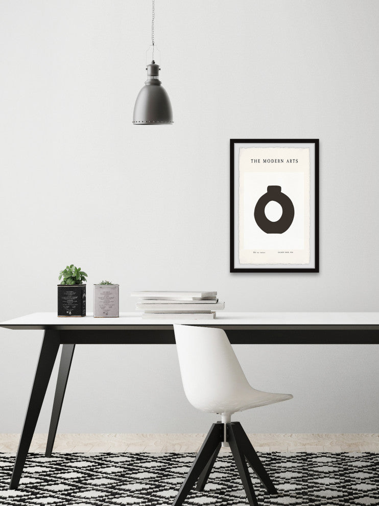 "The Modern Arts" Framed Painting Print, 16x24