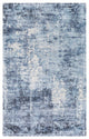 Surya Park Avenue PAV-2302 2'x3' Rug, Navy/Denim/Black/Light Gray/White