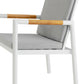 Royal Outdoor Dining Set, White, 7-Piece