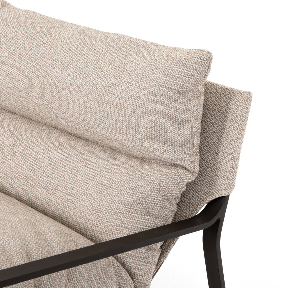 Avon Outdoor Sling Chair-Bronze/Sand