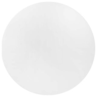 Lippa Round Wood Top Dining Table, White, 60"