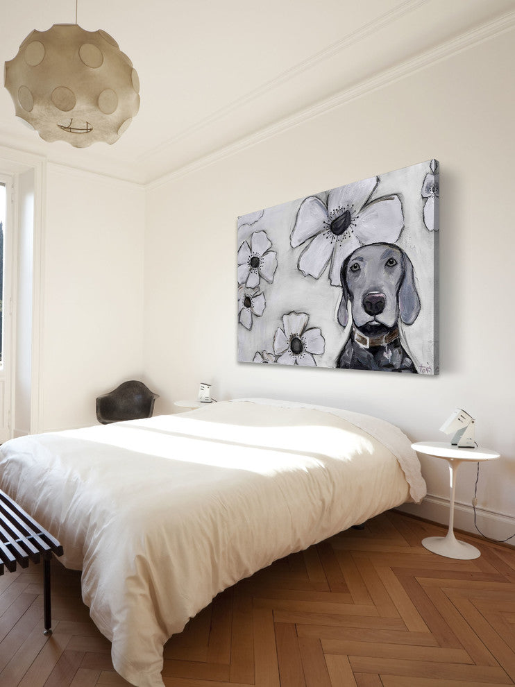 "Just in Time" Painting Print on Canvas by Tori Campisi