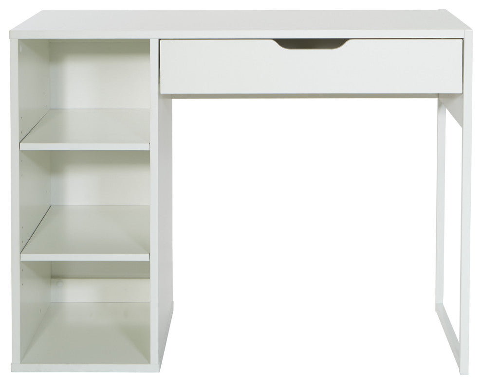 Ravel 40"W Desk, White Finish
