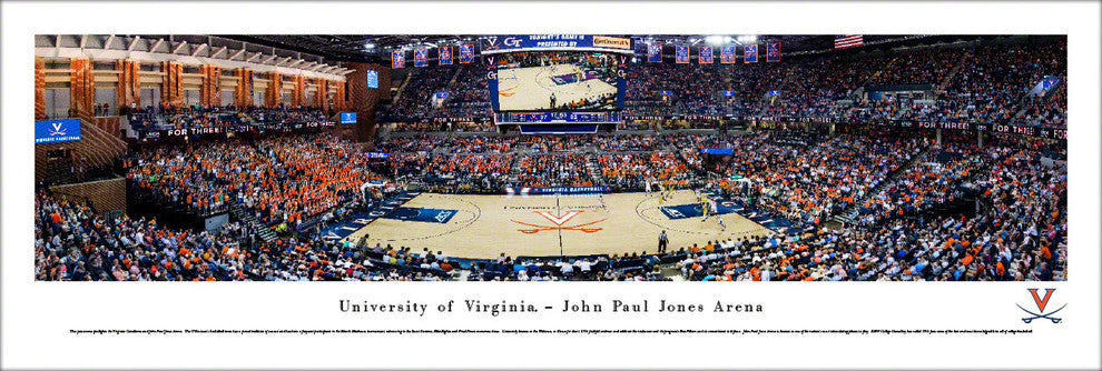 Virginia Cavaliers Basketball, Unframed