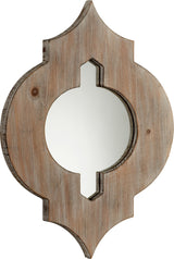 Cyan Design Turk Mirror, Washed Oak
