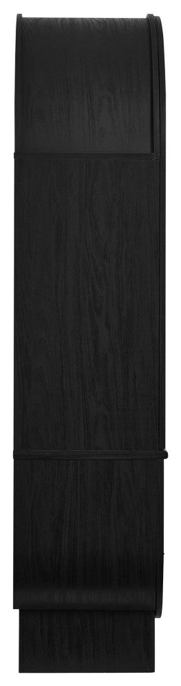 Nyx Arched Display Cabinet, Black