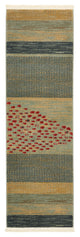Unique Loom Blue Fars Jordan 2' 0 x 6' 0 Runner Rug