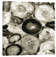 "Agate In Pewter I" by Danielle Carson, Canvas Print, 12"x12"