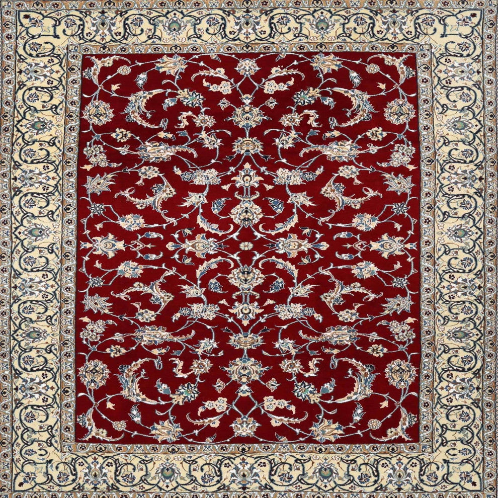 Ahgly Company Indoor Square Traditional Area Rugs, 5' Square