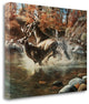 "On The Run" By Kevin Daniel, Giclee Print on Gallery Wrap Canvas, Ready to Hang
