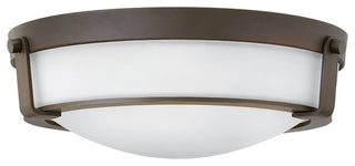 Hinkley Hathaway Three Light Flush Mount 3225OB-WH