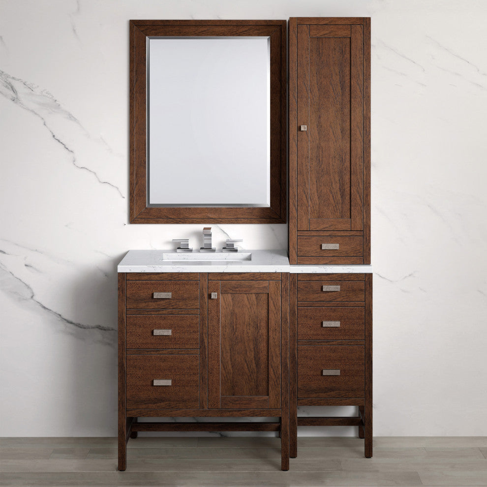 Addison Vanity Set, 45", Hutch and 30" Mirror