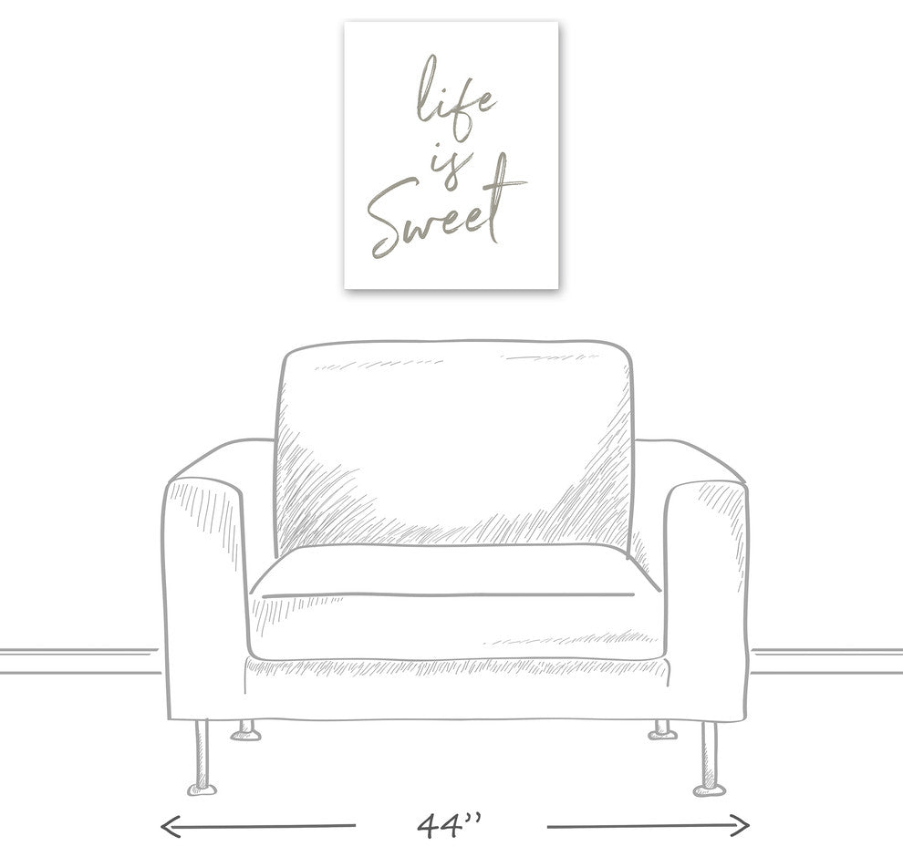 Life is Sweet 16x20 Canvas Wall Art