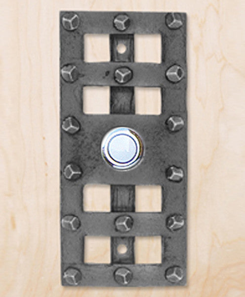 Medieval Bell Plate With Button, Satin
