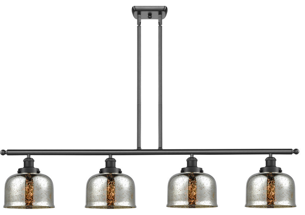 Innovations 916-4I-BK-G78-LED 4-Light Island Light, Matte Black