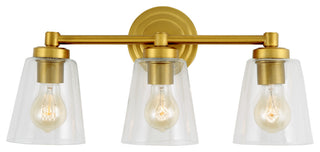 Wilshire three light vanity