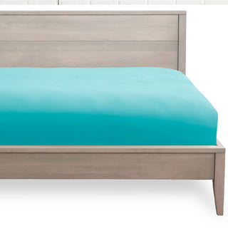 Bare Home Microfiber Fitted Sheets - Set of 2, Aqua, Twin Xl