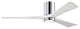 Matthews Fan Irene-3HLK With Lighting Kit, Polished Chrome, 60", Matte White