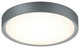 Clarimo LED Bathroom Ceiling Light, Light Gray