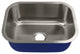 Transolid Meridian 23 1/8"x17 7/8"x9" Single Undermount SS Kitchen Sink