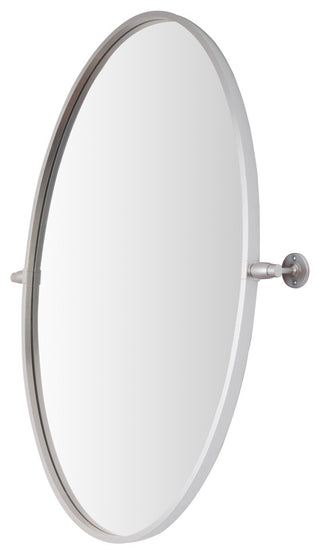 Elegant Decor Oval Pivot Mirror 21X32" in Gold