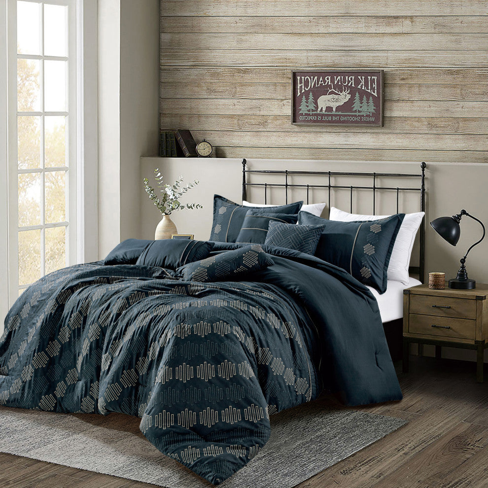 Eulanda7-Piece Comforter Set, King