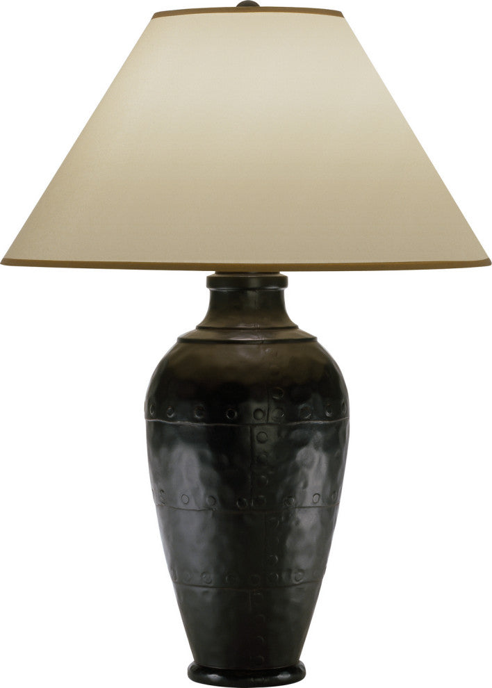 Robert Abbey RA-9939XRST 1-Light Table Lamp, Foundry