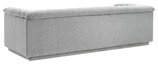 Cascade Upholstered Set, Grey, Boucle Fabric, Sofa