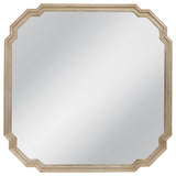 Mimosa Wall Mirror - Antique Silver Leaf
