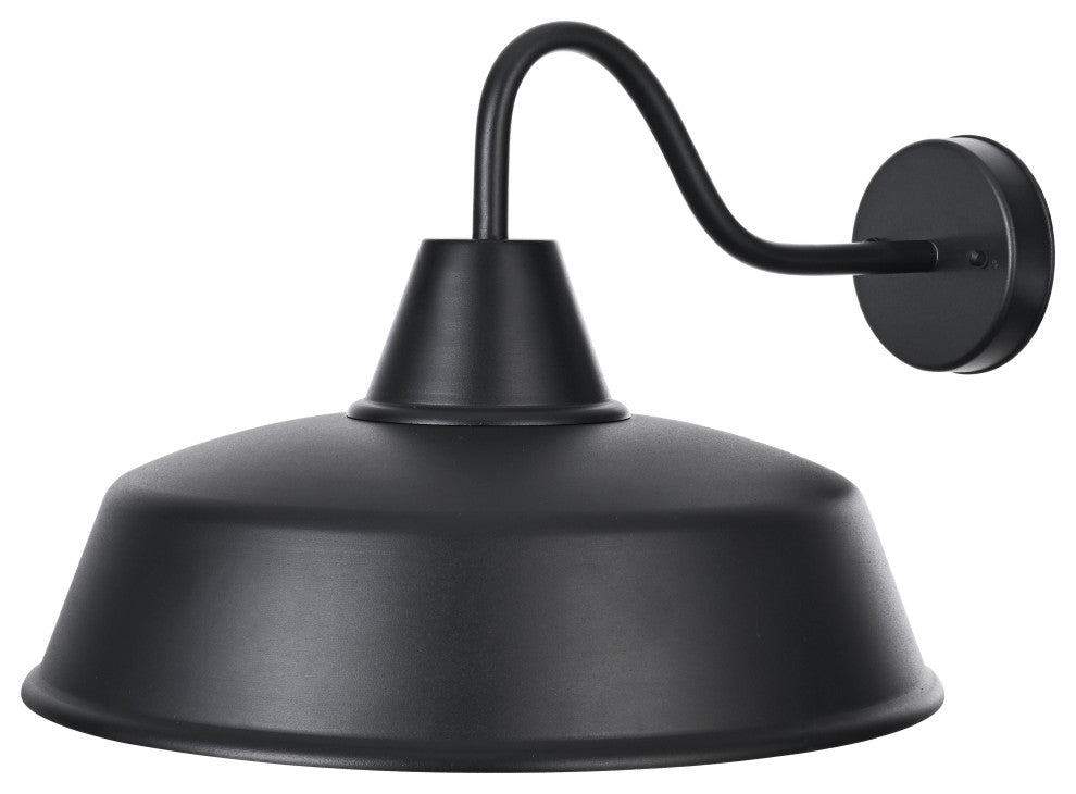 Home Living 20" Outdoor Wall sconce, Black