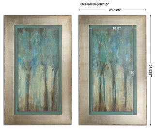 Whispering Wind Oil Reproductions, Set of 2