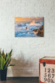 Epic Graffiti "Sunset Fury" by Darren White, Giclee Canvas Wall Art, 18"x26"