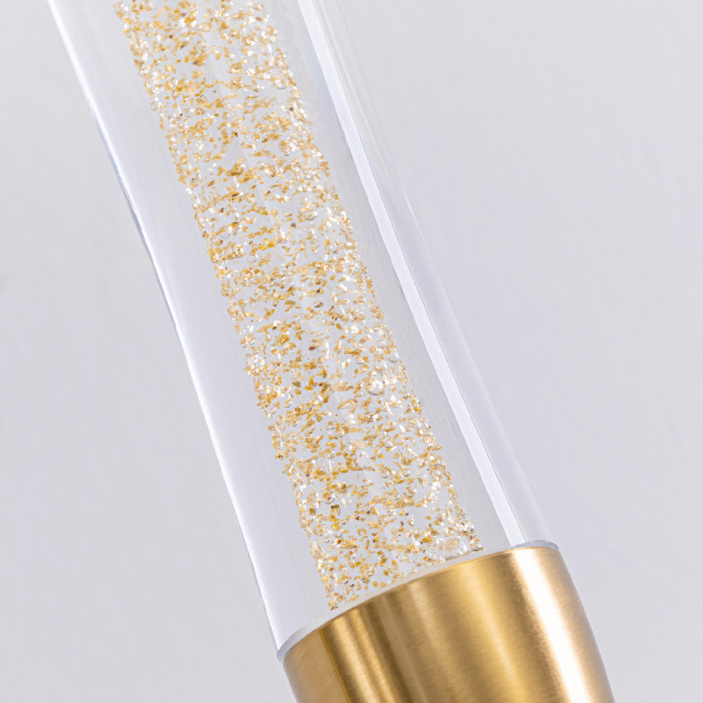 Alina 3 Light LED Wall Sconce Brass