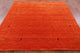 6' Square Persian Gabbeh Handmade Rug Q6980