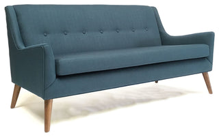 Rex Loveseat, Azure Blue