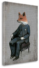 "Mr. Red Tail" By Sarah Ogren,Ready to Hang Giclee Print on Gallery Wrap Canvas