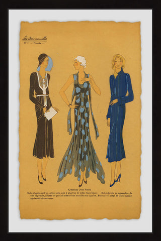 "Long and Pretty" Framed Painting Print, 30"x45"