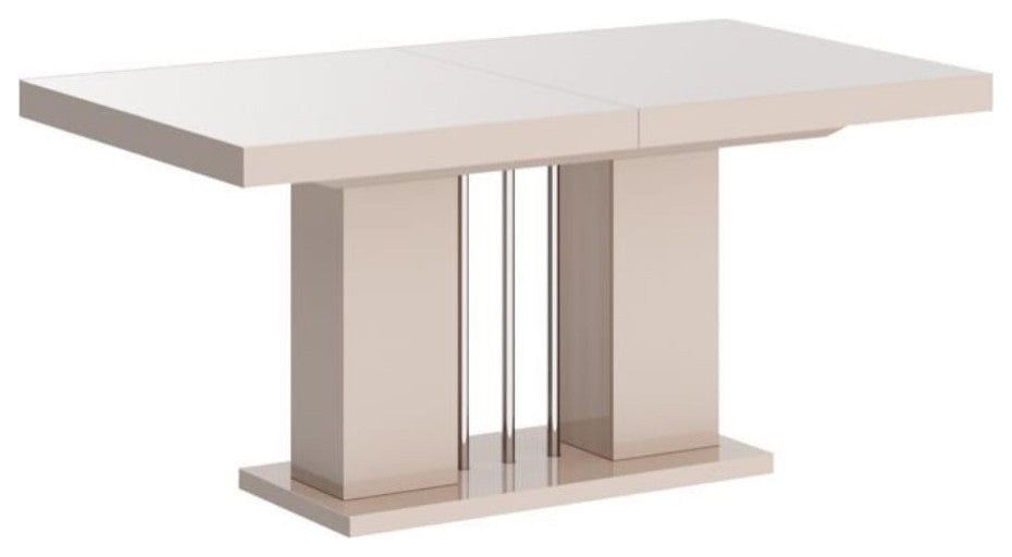 MILOSA Extendable Dining Table, Cappuccino