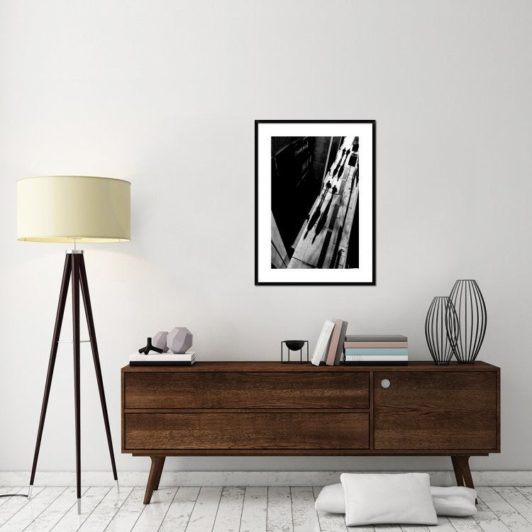"Queen Street" Framed Digital Print by Jian Wang, 28"x38"