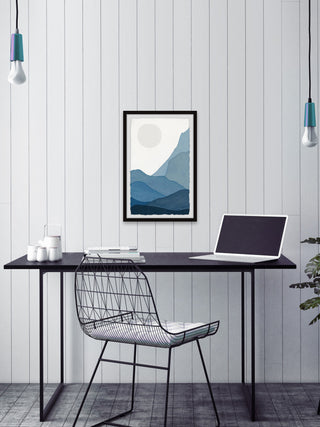 "Khyber Pass" Framed Painting Print, 16x24