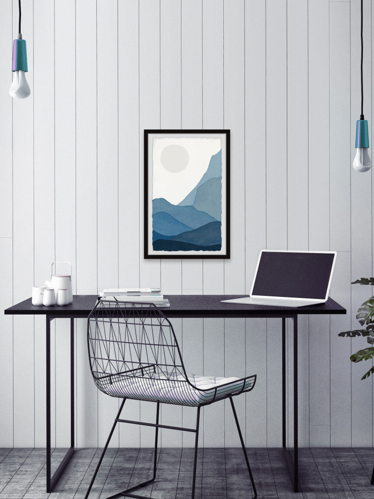 "Khyber Pass" Framed Painting Print, 16x24