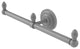 Que New 2 Arm Guest Towel Holder, Matte Gray